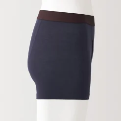 Online Muji Calzoncillos bóxer abiertos en mezcla de lyocell para hombre