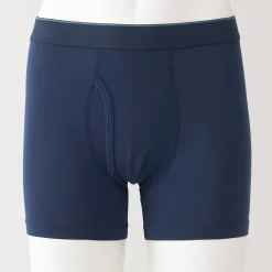 Online Muji Calzoncillos bóxer abiertos en mezcla de lyocell para hombre