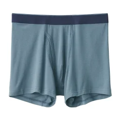 Online Muji Calzoncillos bóxer abiertos en mezcla de lyocell para hombre