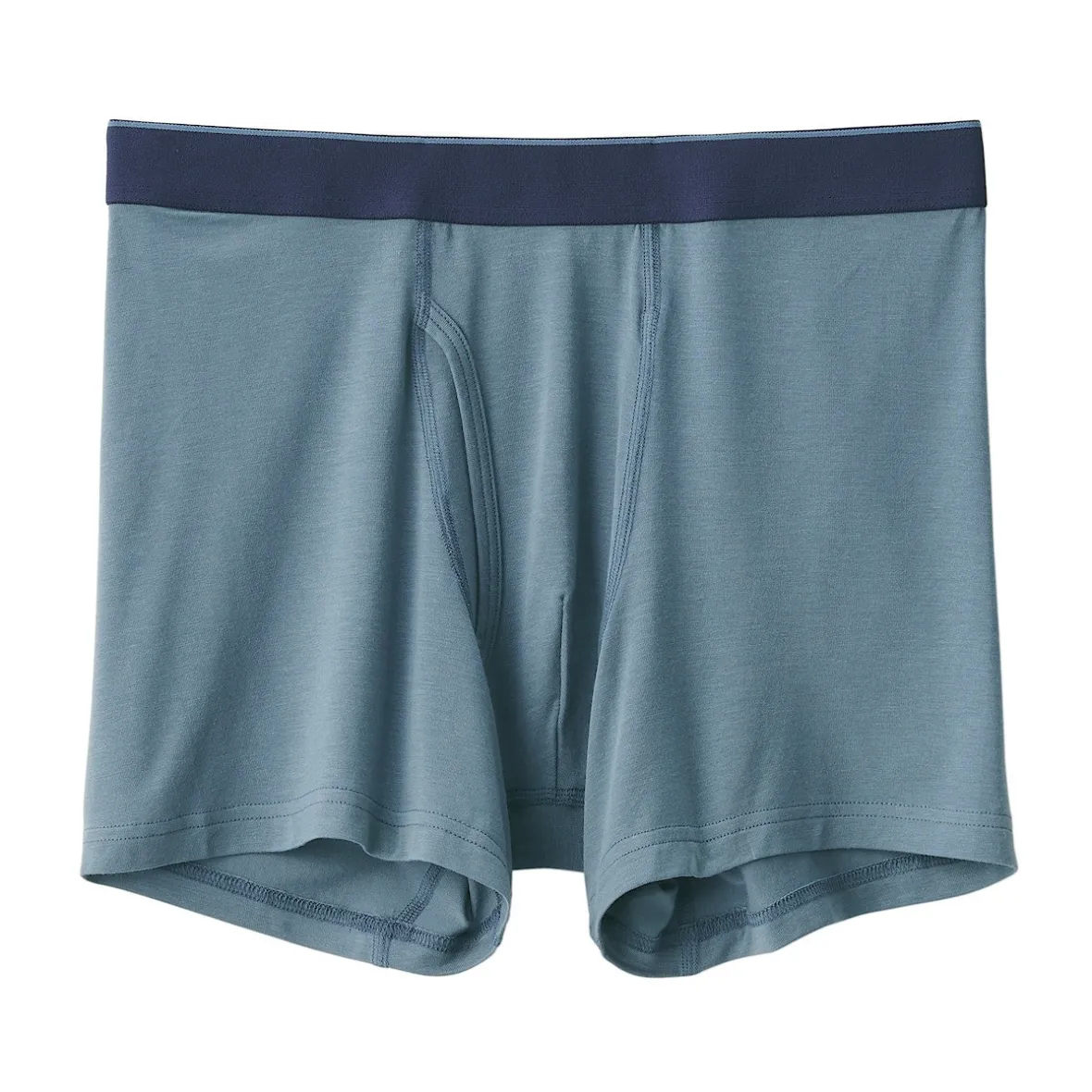 Online Muji Calzoncillos bóxer abiertos en mezcla de lyocell para hombre
