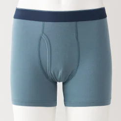 Online Muji Calzoncillos bóxer abiertos en mezcla de lyocell para hombre