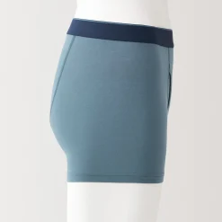 Online Muji Calzoncillos bóxer abiertos en mezcla de lyocell para hombre