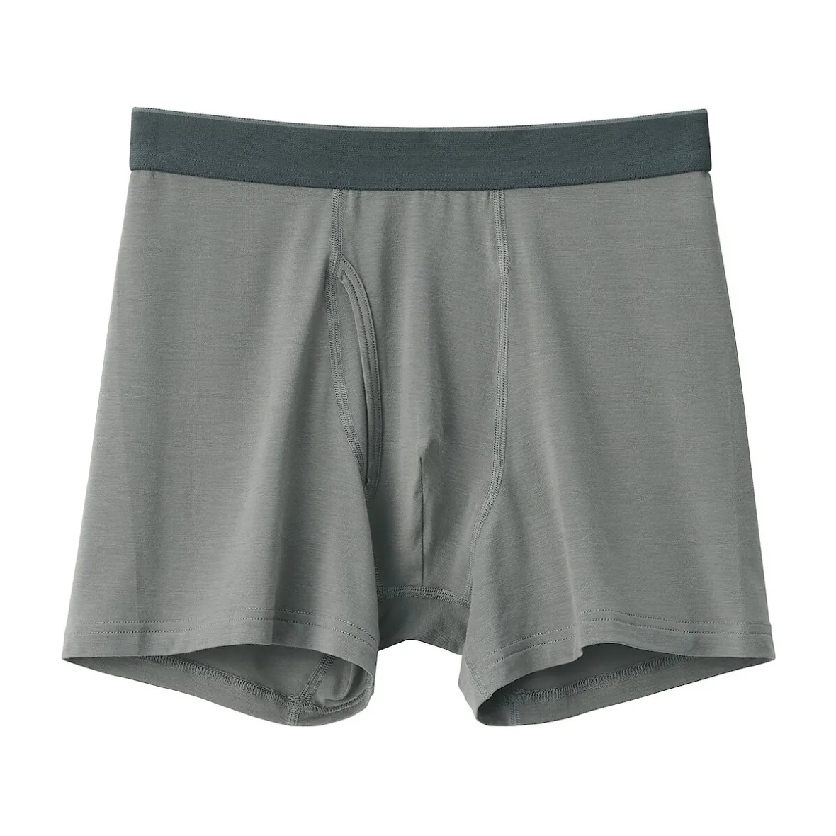 Online Muji Calzoncillos bóxer abiertos en mezcla de lyocell para hombre