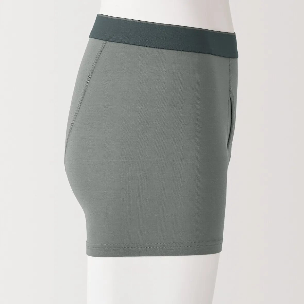 Online Muji Calzoncillos bóxer abiertos en mezcla de lyocell para hombre