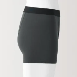 Online Muji Calzoncillos bóxer abiertos en mezcla de lyocell para hombre