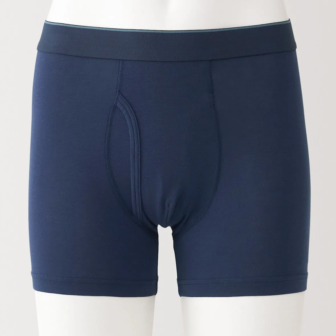 Clearance Muji Calzoncillos bóxer abiertos en mezcla de lyocell para hombre.