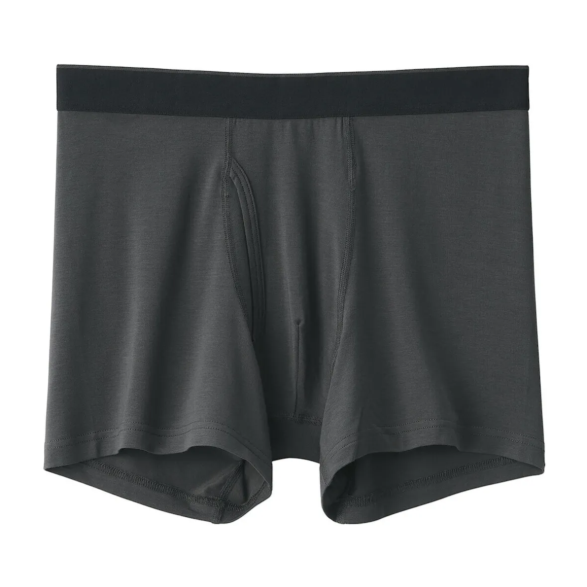 Clearance Muji Calzoncillos bóxer abiertos en mezcla de lyocell para hombre.