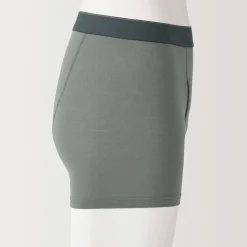 Clearance Muji Calzoncillos bóxer abiertos en mezcla de lyocell para hombre.