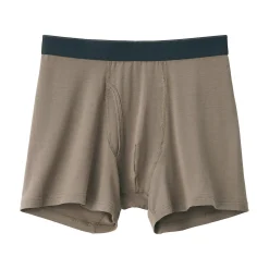 Clearance Muji Calzoncillos bóxer abiertos en mezcla de lyocell para hombre.