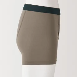 Clearance Muji Calzoncillos bóxer abiertos en mezcla de lyocell para hombre.