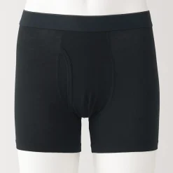 Clearance Muji Calzoncillos bóxer abiertos en mezcla de lyocell para hombre.