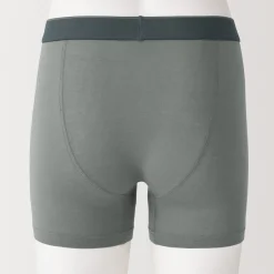 Clearance Muji Calzoncillos bóxer abiertos en mezcla de lyocell para hombre.