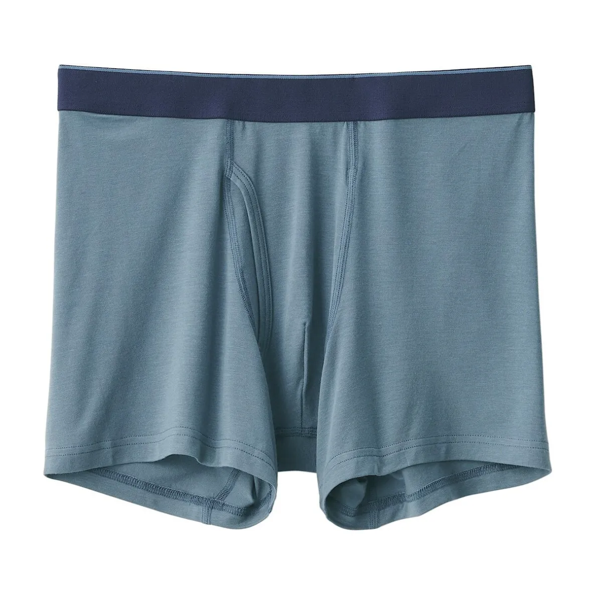 Clearance Muji Calzoncillos bóxer abiertos en mezcla de lyocell para hombre.