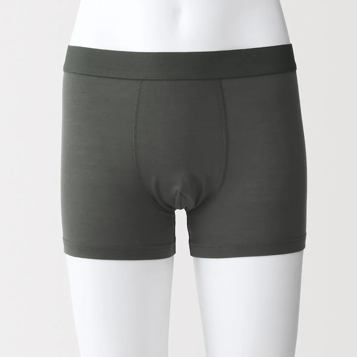 Muji Calzoncillos bóxer elásticos de mezcla de lyocell