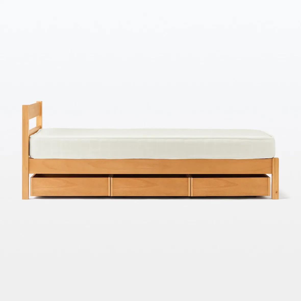 Clearance Muji Cama doble de Rubberwood