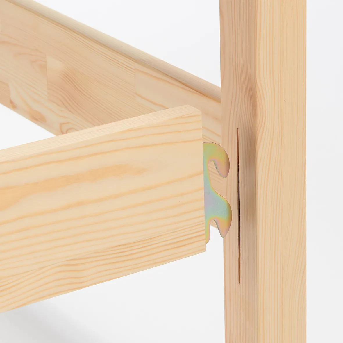 Outlet Muji Cama doble grande de madera de pino