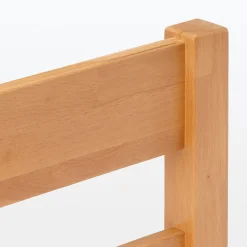 Clearance Muji Cama doble grande de Rubberwood