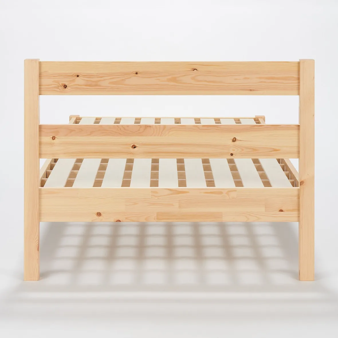 Hot Muji Cama individual de madera de pino