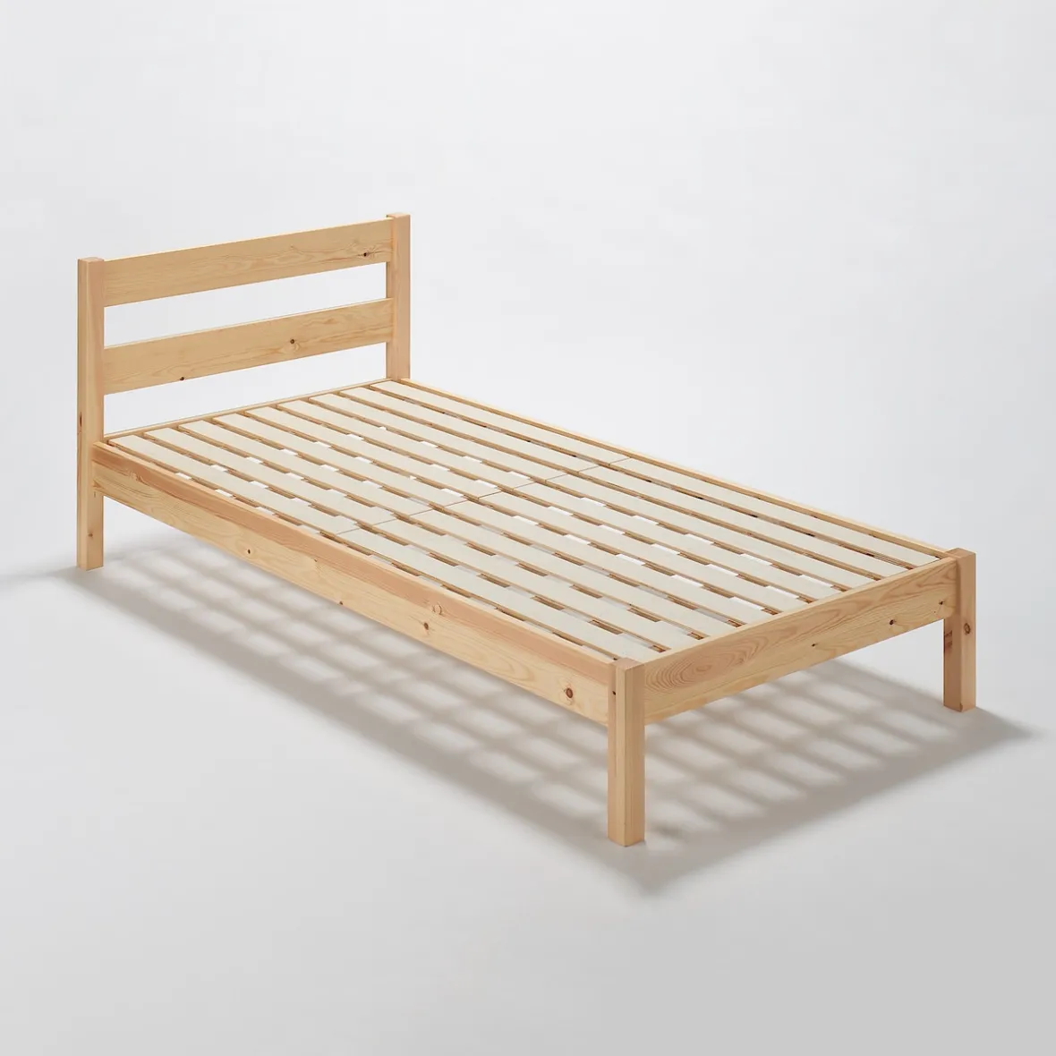 Hot Muji Cama individual de madera de pino