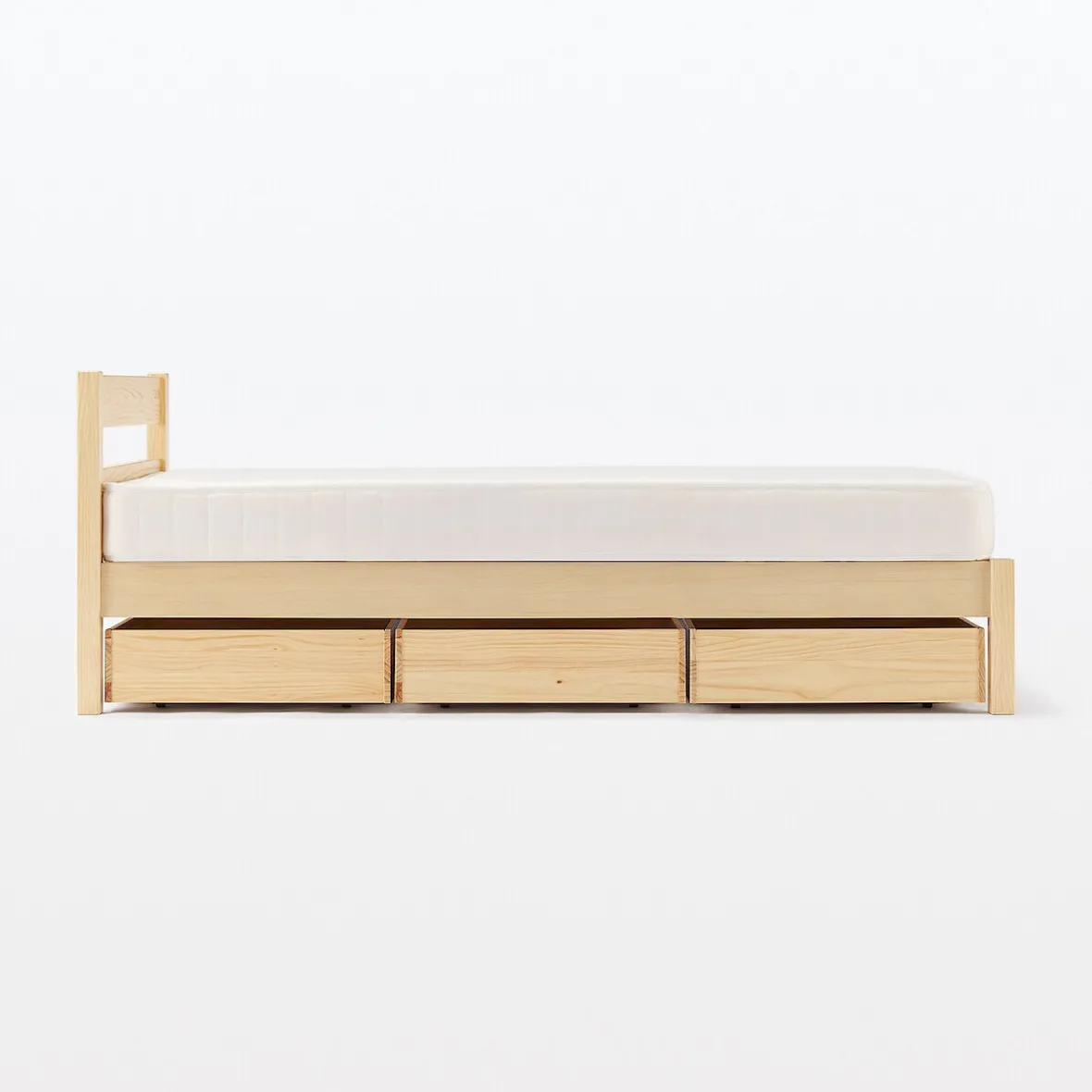 Hot Muji Cama individual de madera de pino