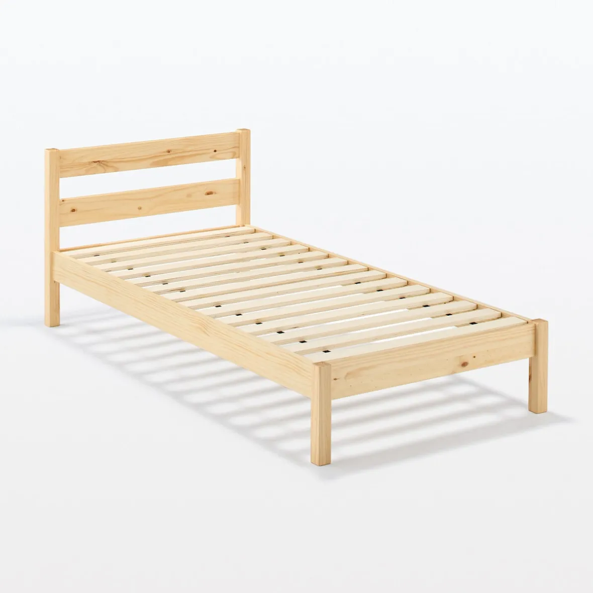 Hot Muji Cama super king de madera de pino