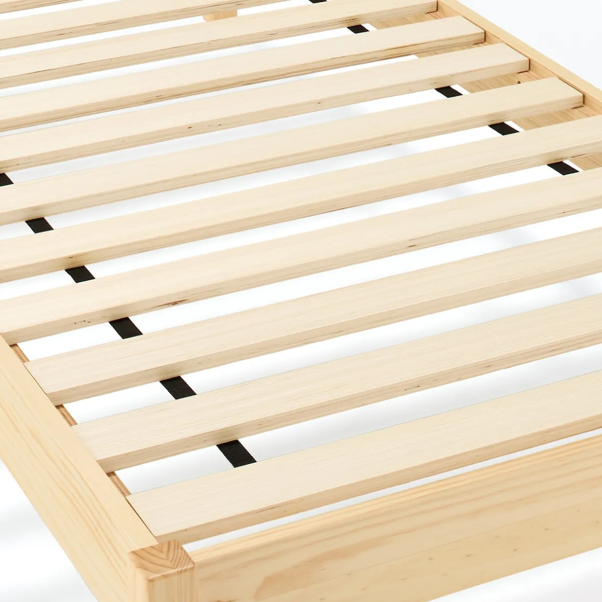 Hot Muji Cama super king de madera de pino