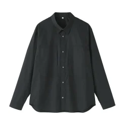 Clearance Muji Camisa con bolsillo de algodón orgánico para hombre