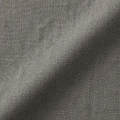 Online Muji Camisa con cuello de abuelo de mezcla de kapok y gasa doble para hombre