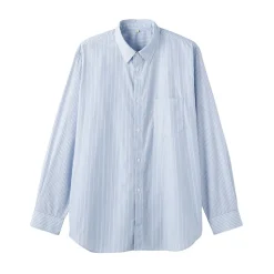 Outlet Muji Camisa de popelín de algodón orgánico para hombre