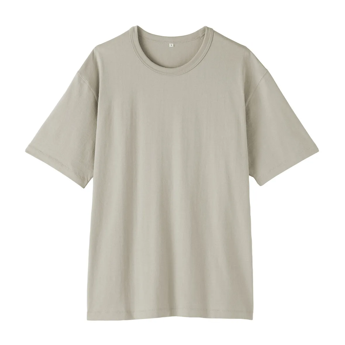 Muji Camiseta de algodón orgánico para hombre