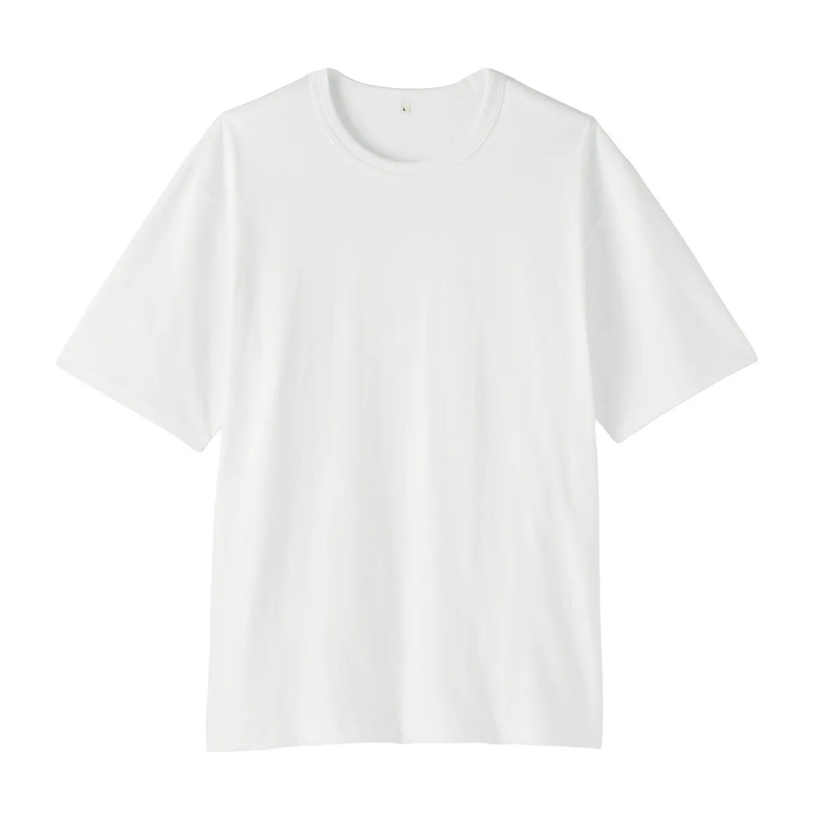 Muji Camiseta de algodón orgánico para hombre