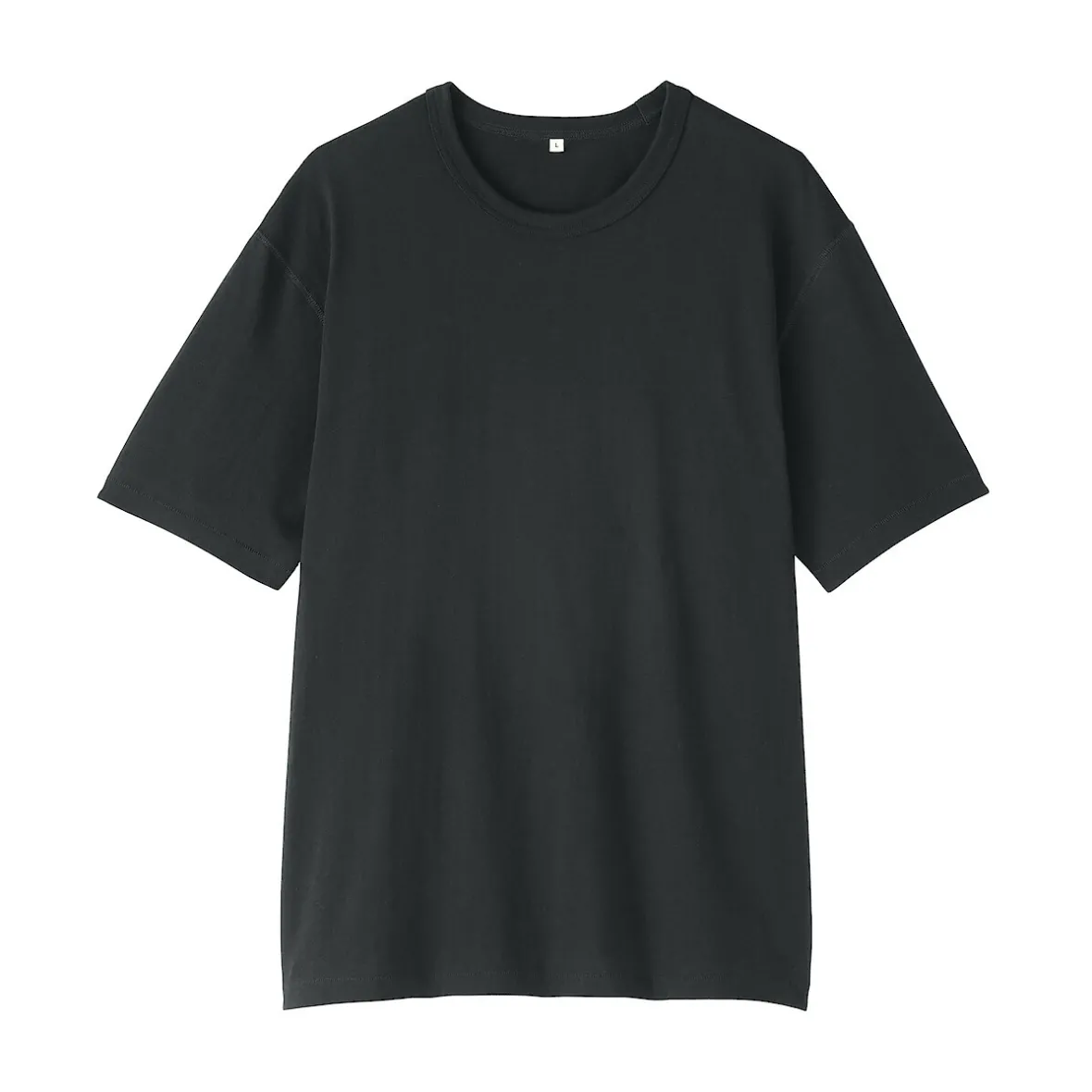 Muji Camiseta de algodón orgánico para hombre