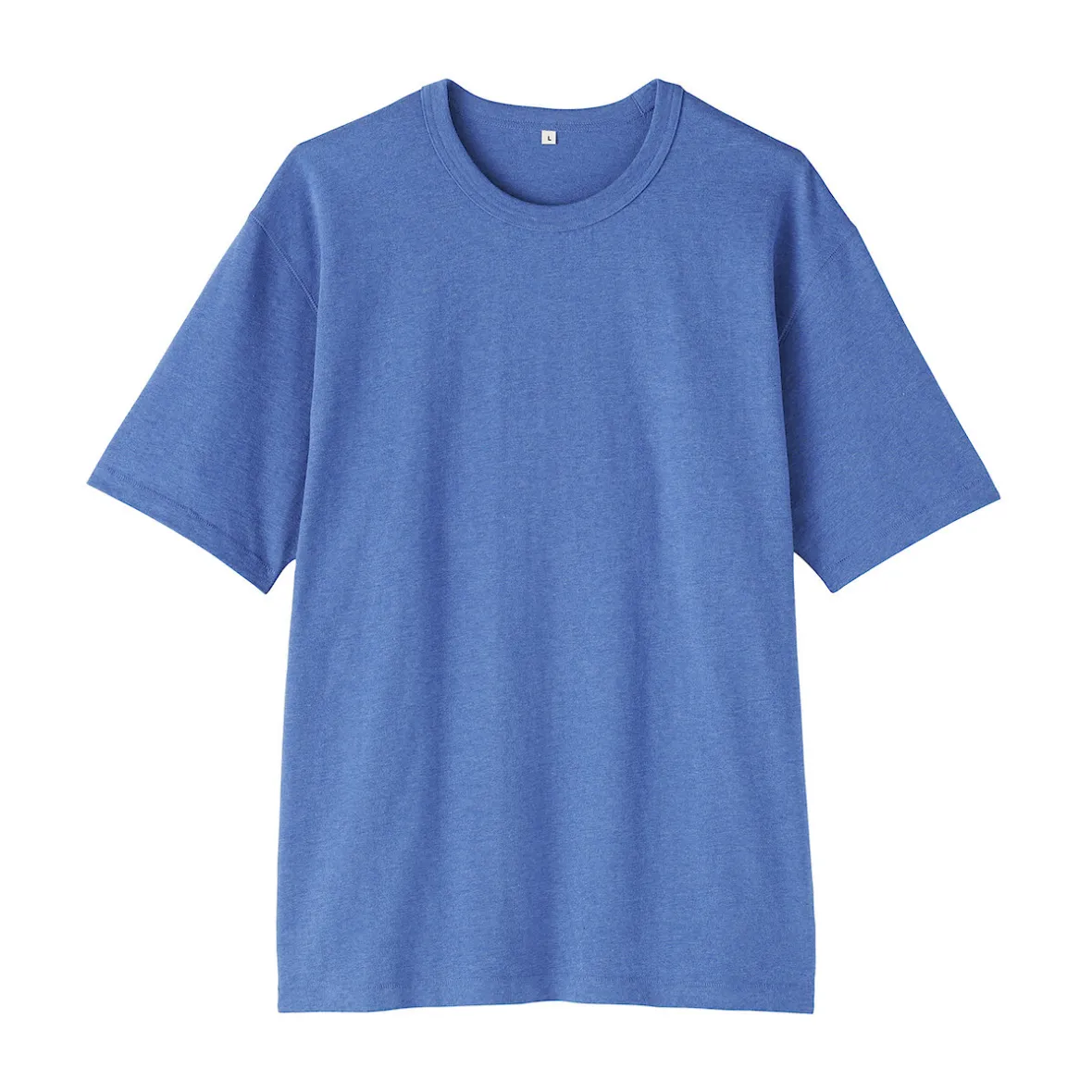 Muji Camiseta de algodón orgánico para hombre