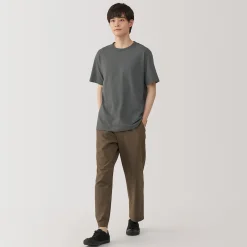 Online Muji Camiseta de jersey grueso para hombre