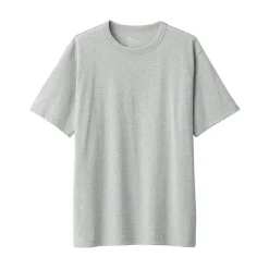 Muji Camiseta de jersey grueso para hombre