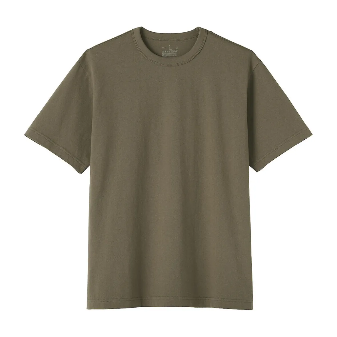 Muji Camiseta de jersey grueso para hombre