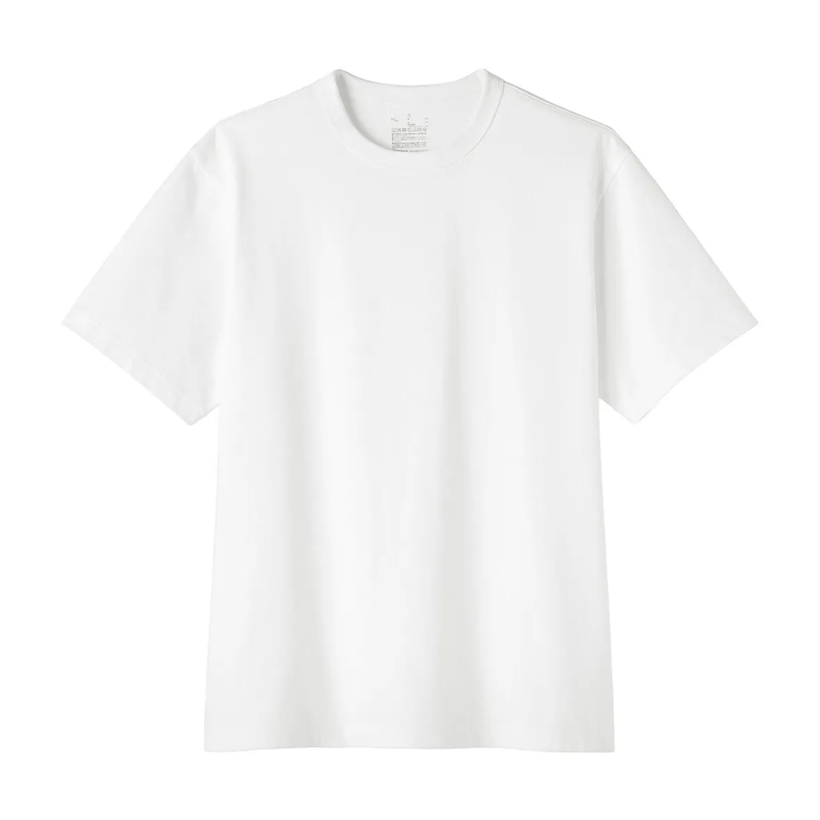 Muji Camiseta de jersey grueso para hombre