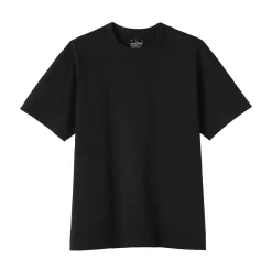 Muji Camiseta de jersey grueso para hombre