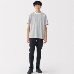 Best Muji Camiseta de jersey para hombre ‐ Rayas