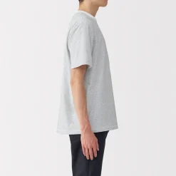 Best Muji Camiseta de jersey para hombre ‐ Rayas