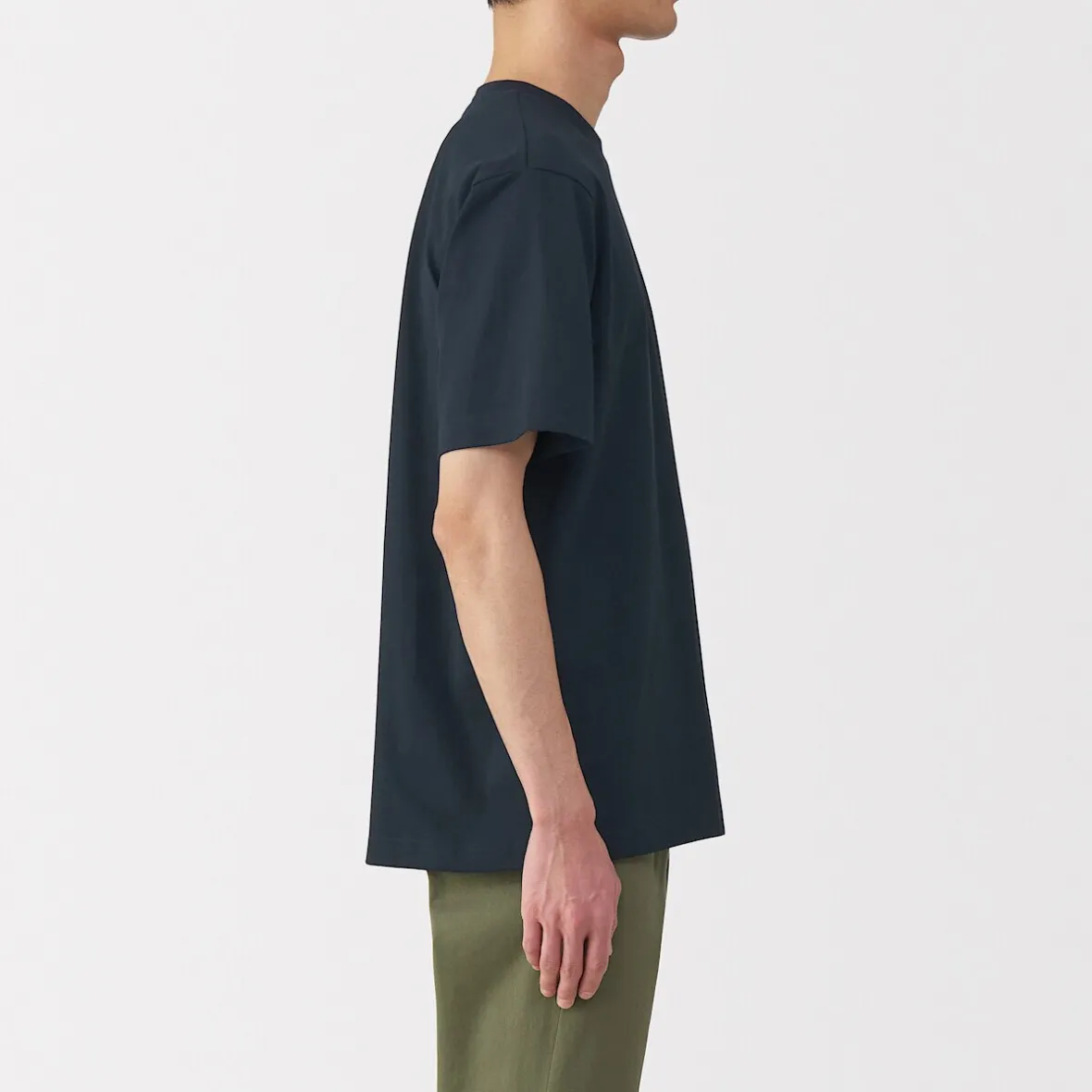 Sale Muji Camiseta de jersey para hombre