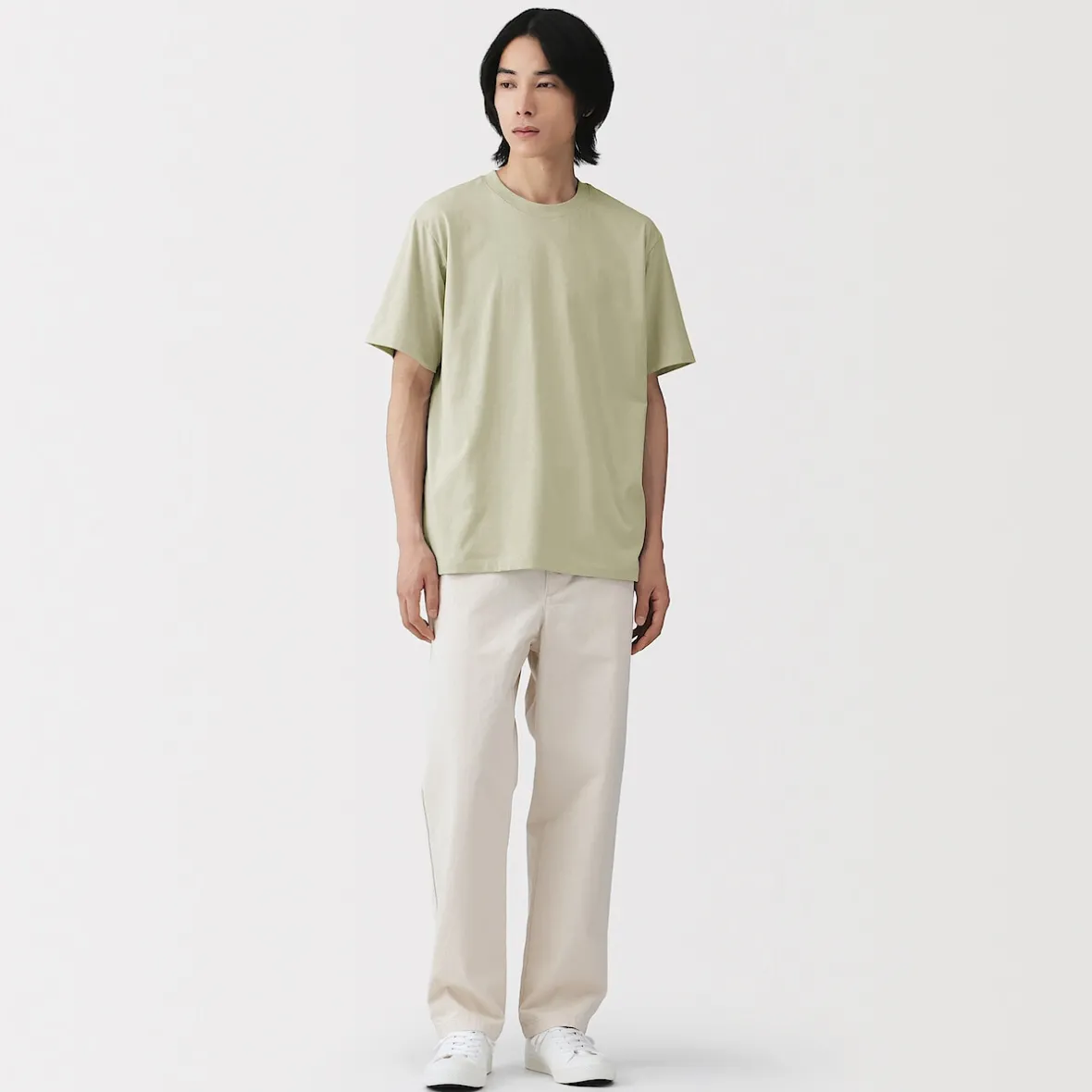 Sale Muji Camiseta de jersey para hombre