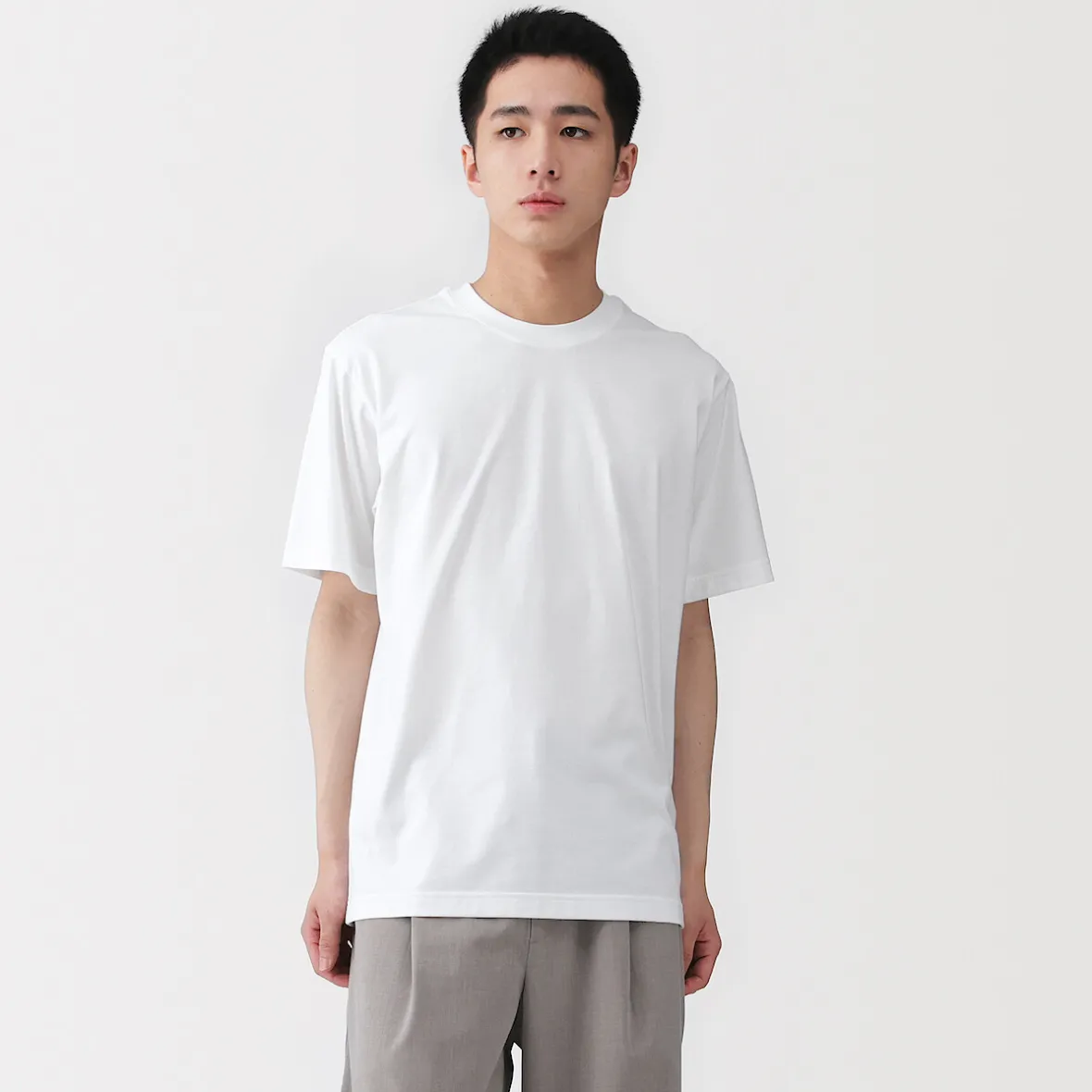 Sale Muji Camiseta de jersey para hombre