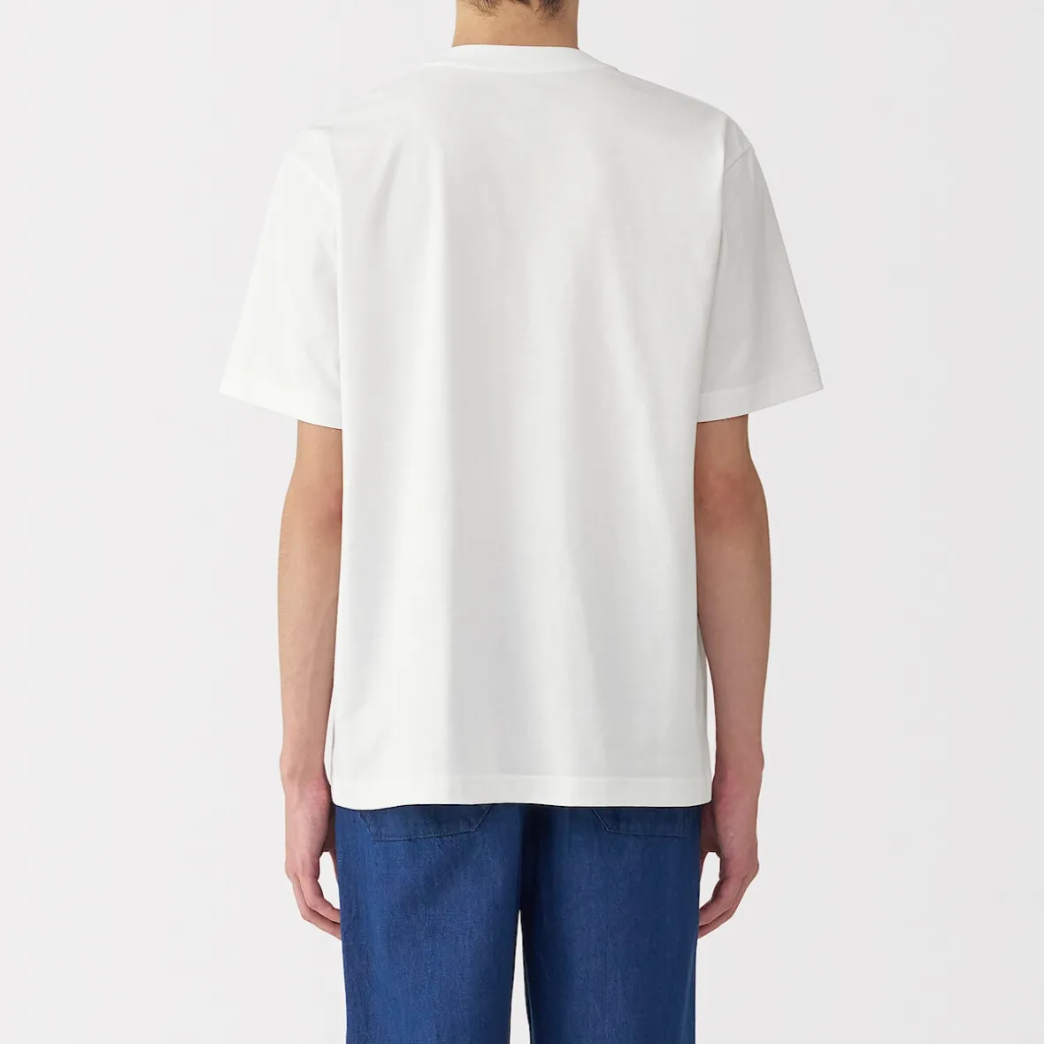 Sale Muji Camiseta de jersey para hombre