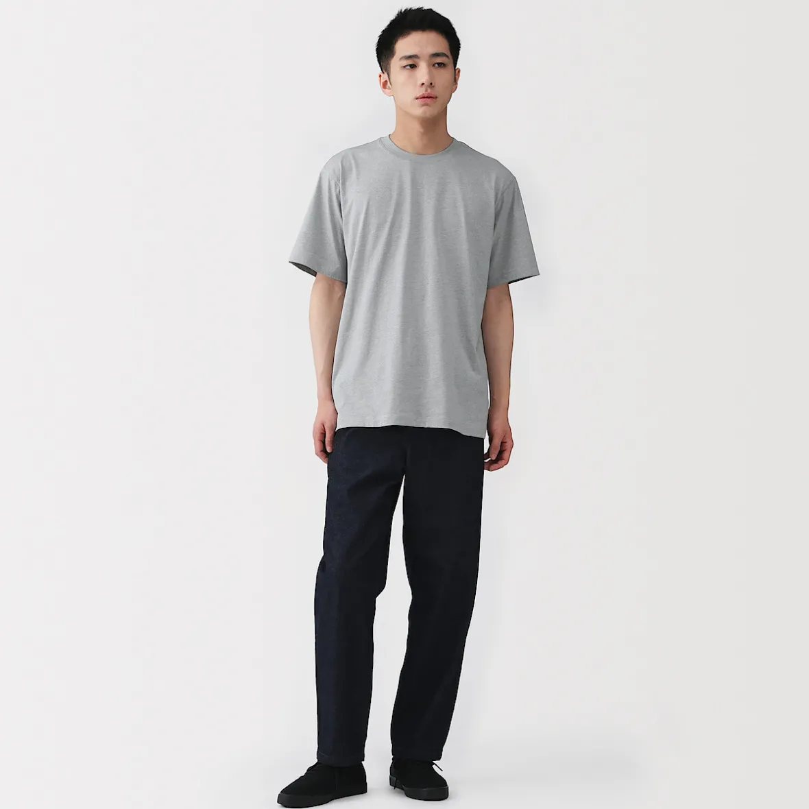 Sale Muji Camiseta de jersey para hombre