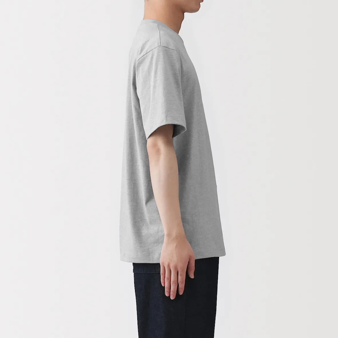 Sale Muji Camiseta de jersey para hombre