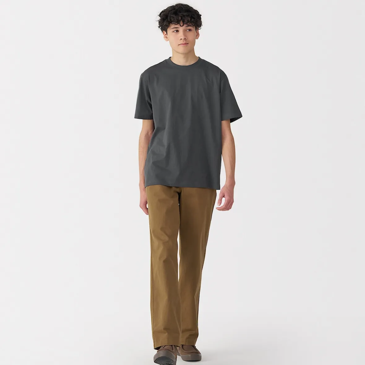 Sale Muji Camiseta de jersey para hombre