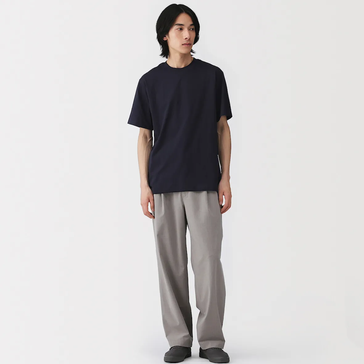 Sale Muji Camiseta de jersey para hombre