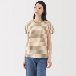 Discount Muji Camiseta de jersey para mujer