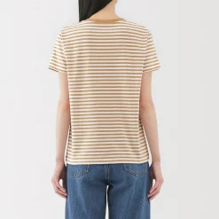 Discount Muji Camiseta de jersey para mujer